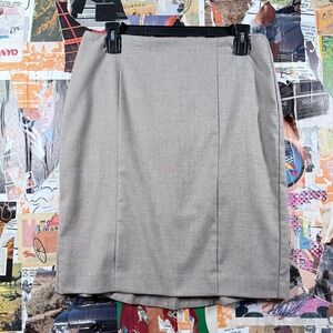 Ann Taylor Petite Skirt Women's 8P‎ Pencil Career Casual Neutral
